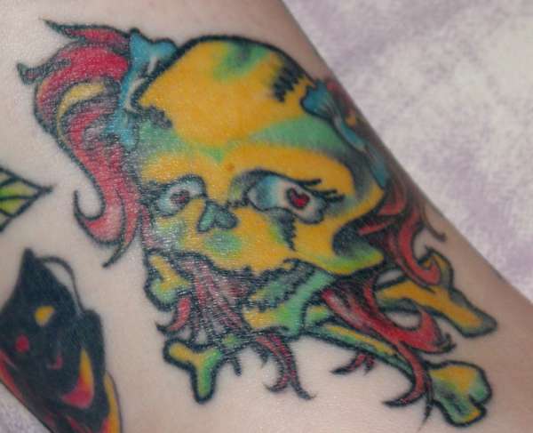 Punk Skull tattoo