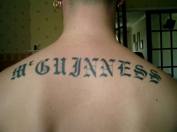 mcguinness tattoo