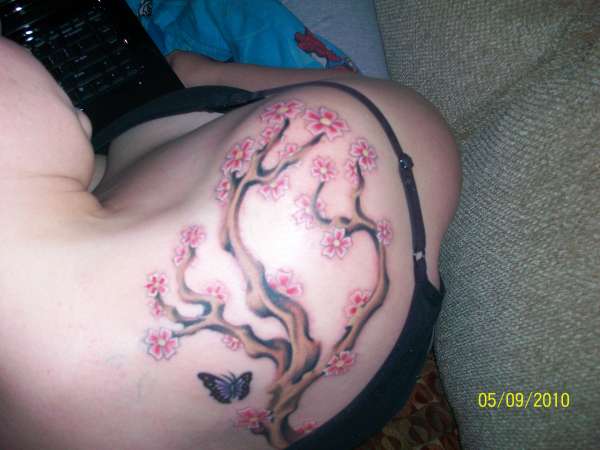 my cherry blossoms tattoo