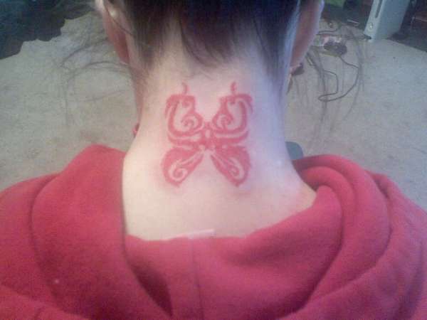 redbutterfly tattoo
