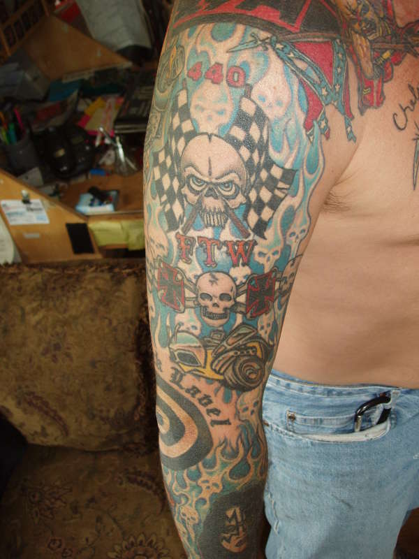 right sleeve tattoo