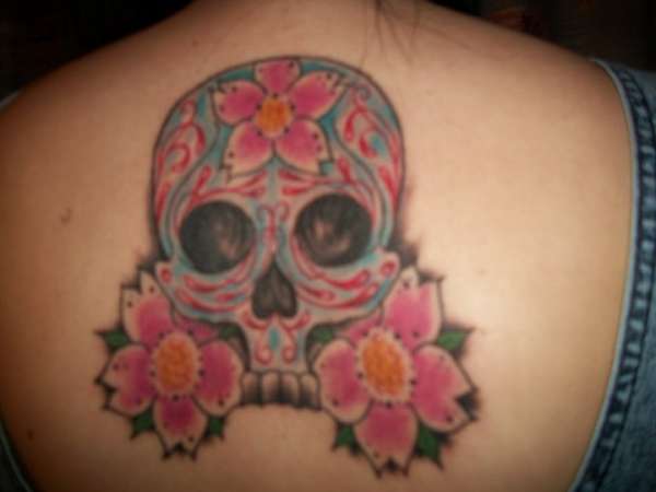 sugar skull tattoo