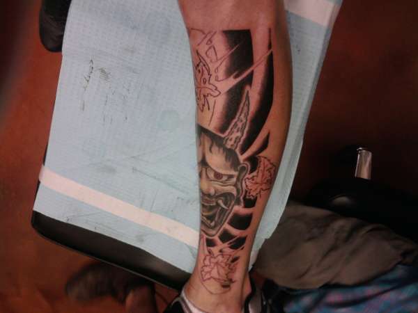 hanya work in progress tattoo