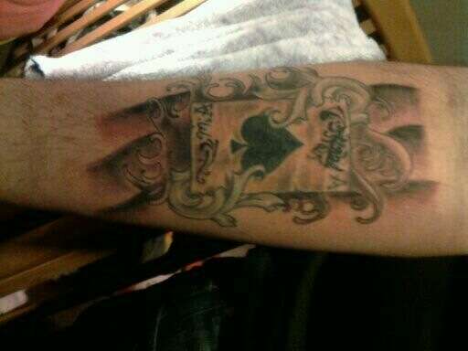 Ace of spade tattoo