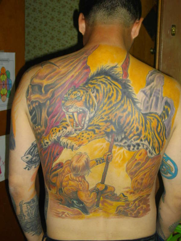 Back Piece tattoo