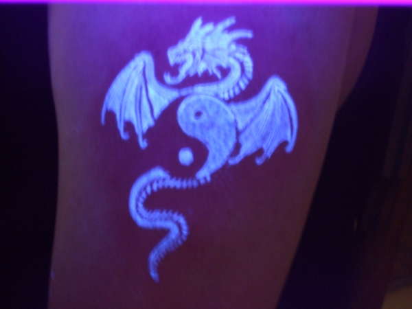 Black light tattoo