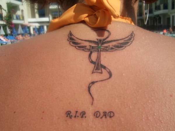 Cross/wing Tattoo tattoo