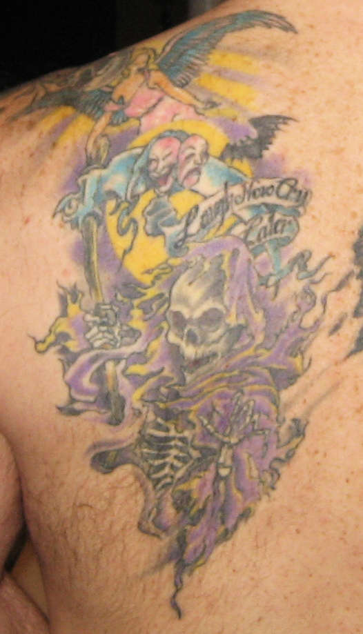 Grim Reaper tattoo