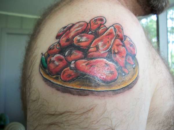 Hot Wings are good!! tattoo