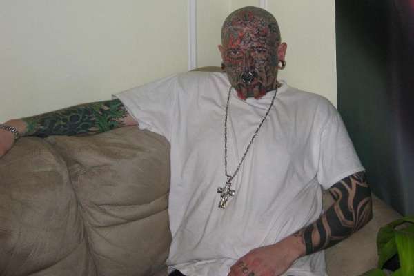 Just an overall pic tatted up everywhere tattoo