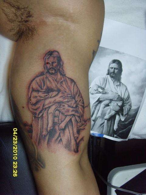 Lamb of God tattoo