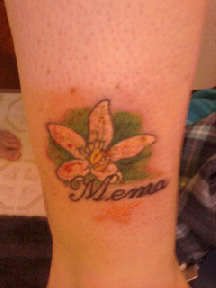 Lemon Flower tattoo