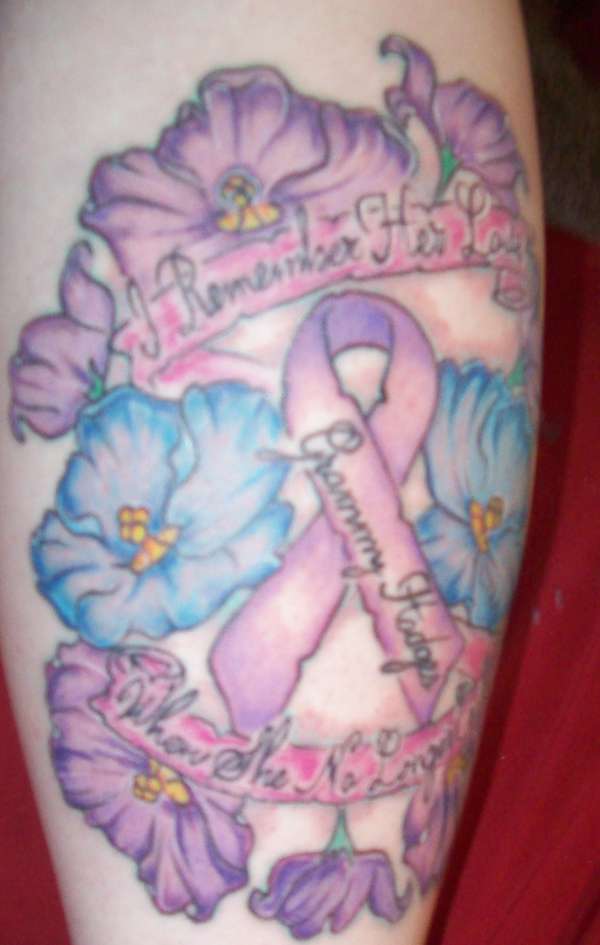 Memorial Piece for my Granny tattoo