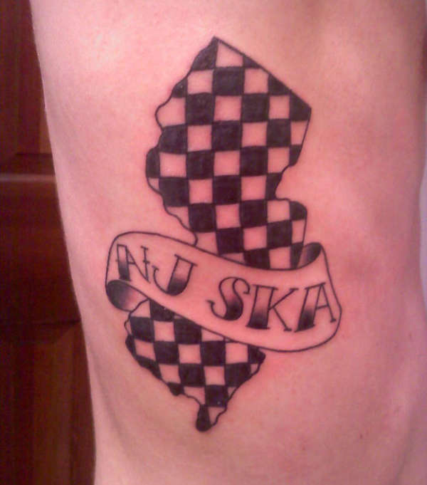 NJ Ska tattoo