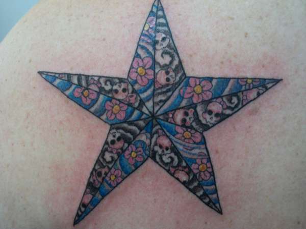 Nautical star tattoo