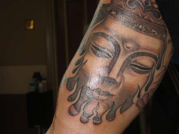 Start of my half sleeve inside arm tattoo