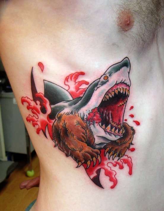 bearshark tattoo