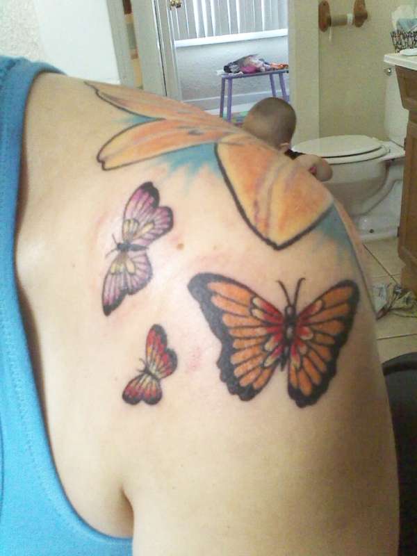 butterly addons tattoo