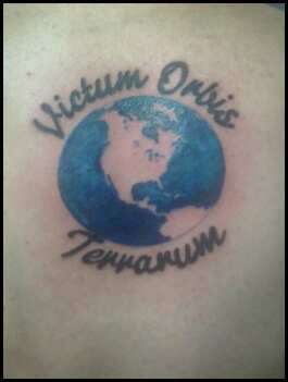 conquer the world tattoo