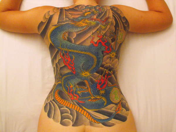 elisa dragon tattoo session seven tattoo