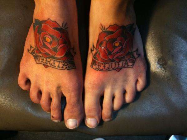 foot tattoos tattoo