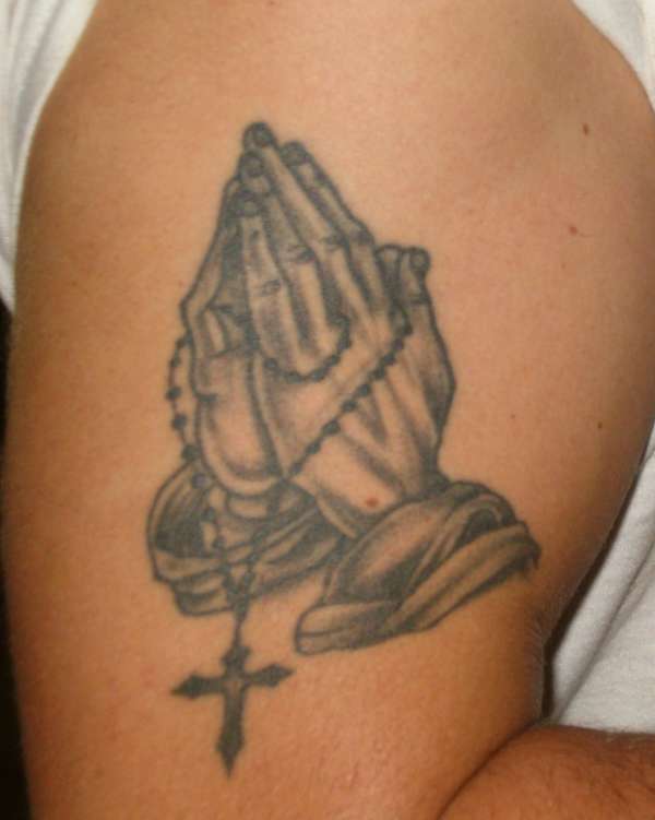 praying hands!!! tattoo