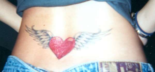 heart & wings tattoo tattoo