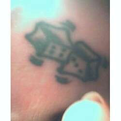 dice tattoo