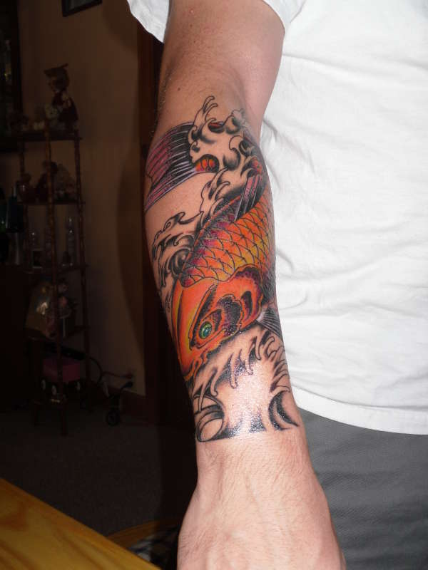 koi fish tattoo