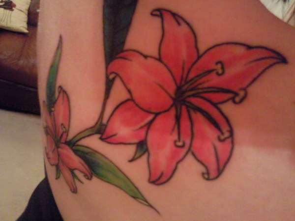lily tattoo