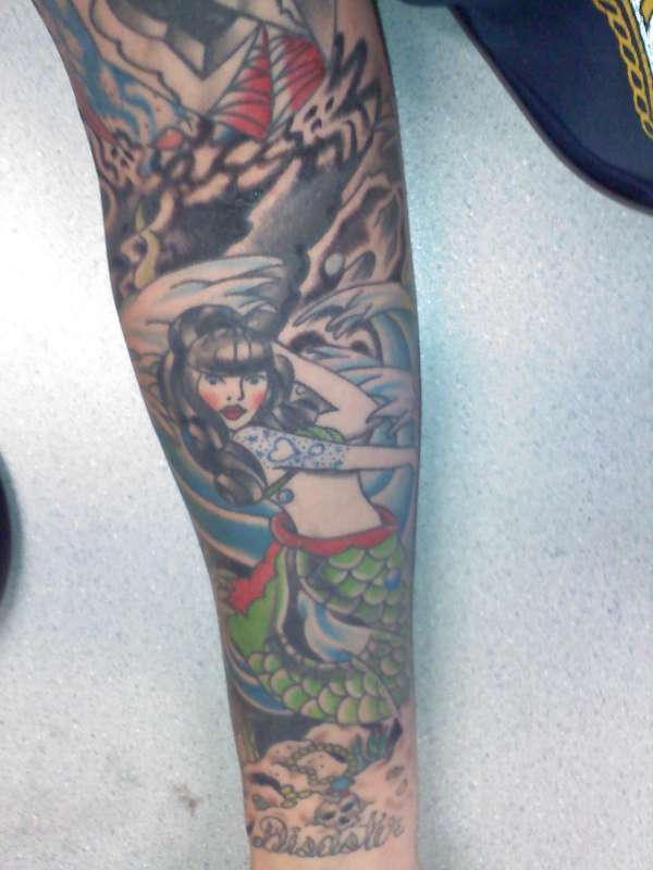 lower part of my sleeve tattoo