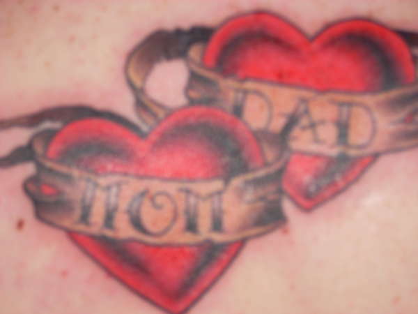 mom & dad tattoo