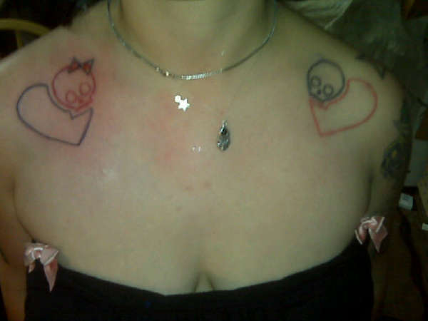 my hearts tattoo