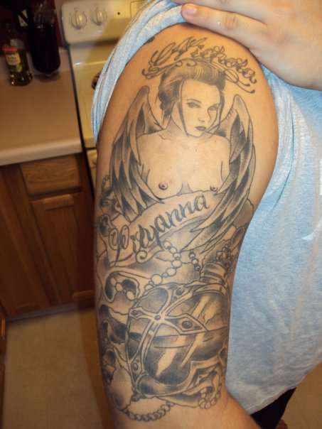 Angel heart tattoo tattoo