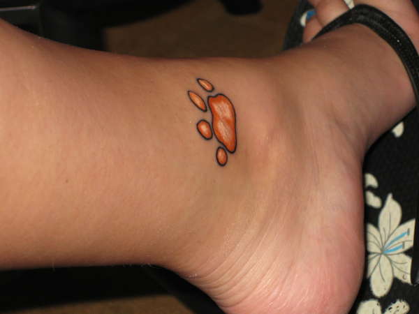 Cat Paw tattoo
