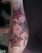 Cherokee's Stars tattoo