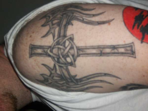 Cross tattoo