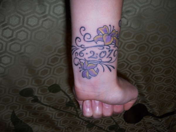 Daughters BDay tattoo