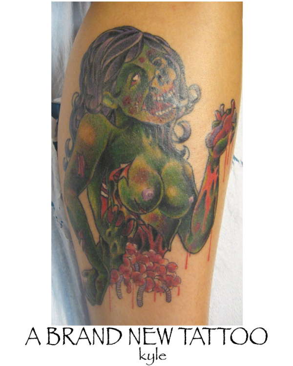 DismemberedZombieGirl tattoo
