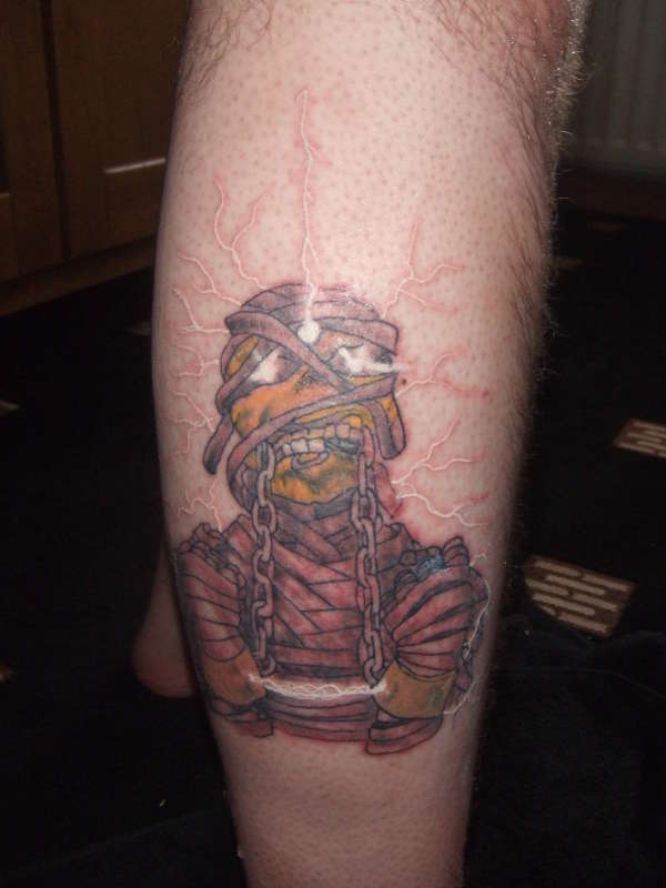 Eddie Iron Maiden tattoo