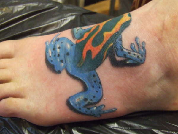 Frog tattoo tattoo
