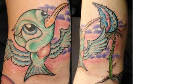 Hummingbird tattoo