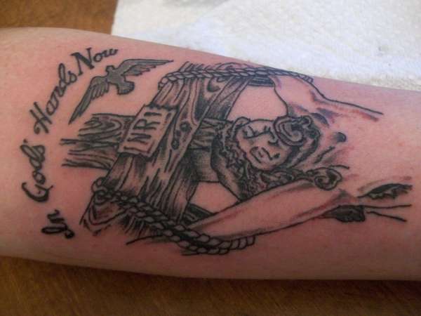 Jesus on the cross rate my ink please tattoo