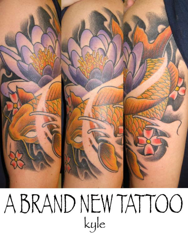 A Brand New Tattoo Koi tattoo