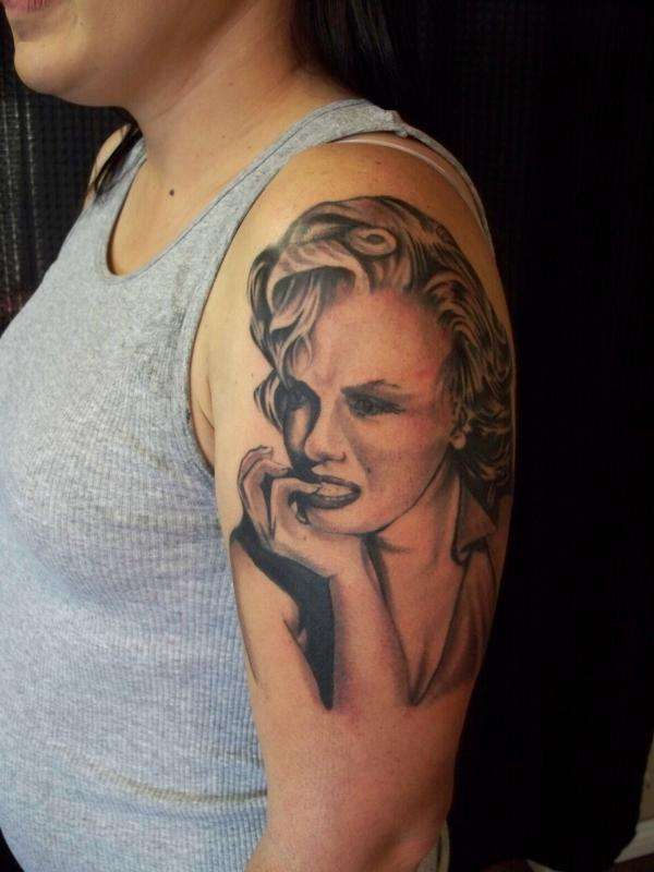 Marilyn Monroe tattoo