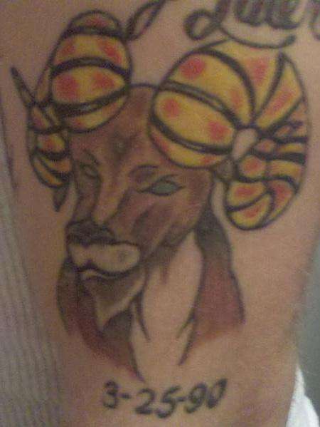 My Sign Aries tattoo