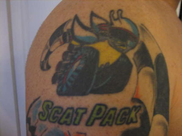 SCATPACK tattoo