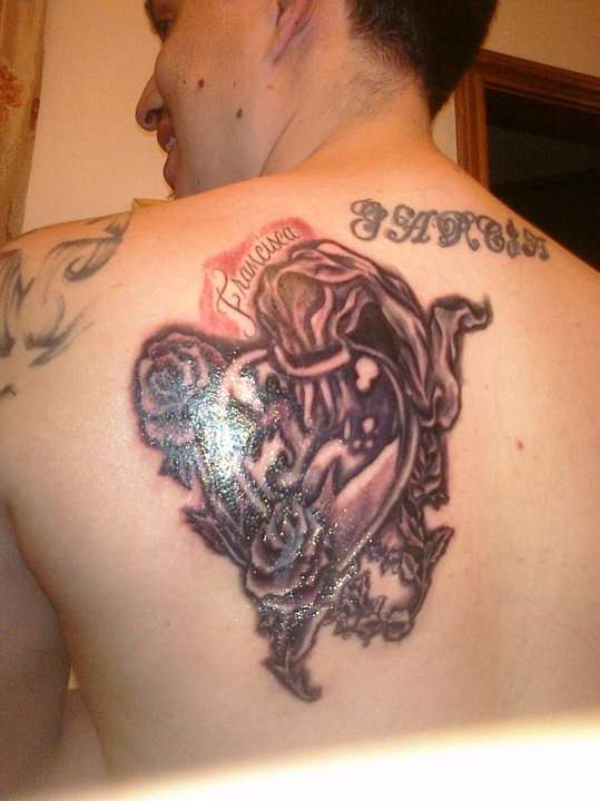 Sacred Heart for my Mother tattoo