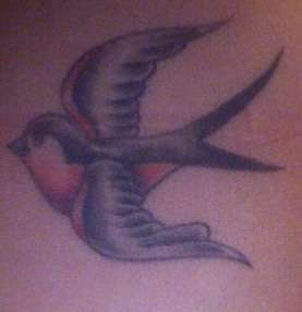 Sparrow tattoo
