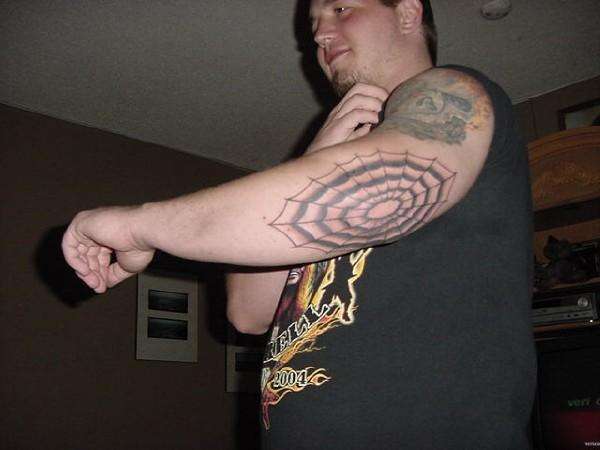 Spiders Web tattoo